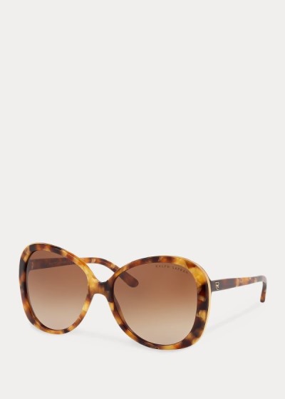 Gafas De Sol Ralph Lauren Mujer Verdes Dorados - Butterfly - IHQJN7268